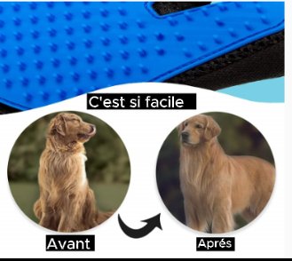 BrossyGants™ l Brosse de toilettage en silicone pour animaux - Maison-DesChiens-Heureux